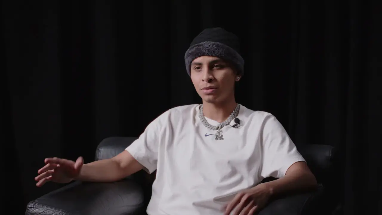 Drew Luvv in an Artist Spotlight interview in the Sonic-Rocket main studio